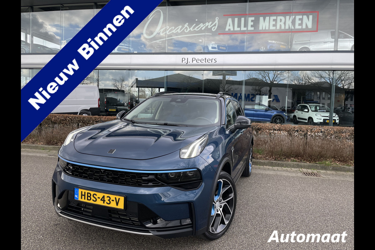 Lynk & Co 01 1.5 Climate control -Cruise control Adaptive - Park. sensoren V+A - Electr. panorama schuif/kantel dak - Navi full map - A-uitrijcamera - v-stoelen verwarmbaar en verstelbaar / bestuurdersstoel m