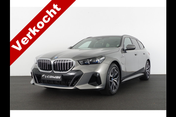 BMW 5 Serie Touring 530e M Sport > Oxid grau/Iconic Glow/Panorama/Ventilatie/Head-up/360°/H&K...