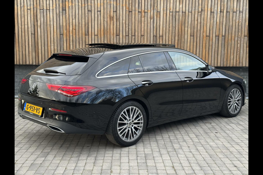 Mercedes-Benz CLA-Klasse Shooting Brake 200 Automaat | Panoramadak | Leer/stof bekleding | Stoelverwarming | Trekhaak elektrisch uitklapbaar| Getint glas