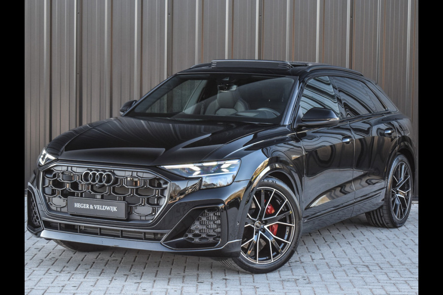 Audi Q8 55TFSI e QUATTRO PRO LINE S COMPETITION | S-SEATS | PANORAMADAK | 4 WIEL BESTURING | B&O SOUND | HEAD-UP | LUCHTVERING | DAB+ |