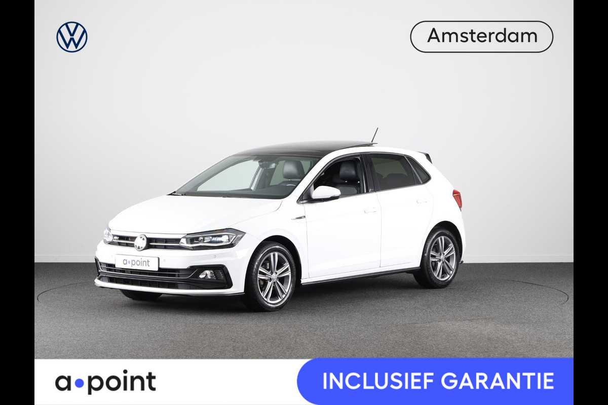 Volkswagen Polo 1.0 TSI Highline Business R 95 pk Automaat (DSG) | Navigatie | Panoramadak | Parkeersensoren | Achteruitrijcamera | Adaptieve cruise control | LED koplampen | Digitaal instrumentenpaneel |