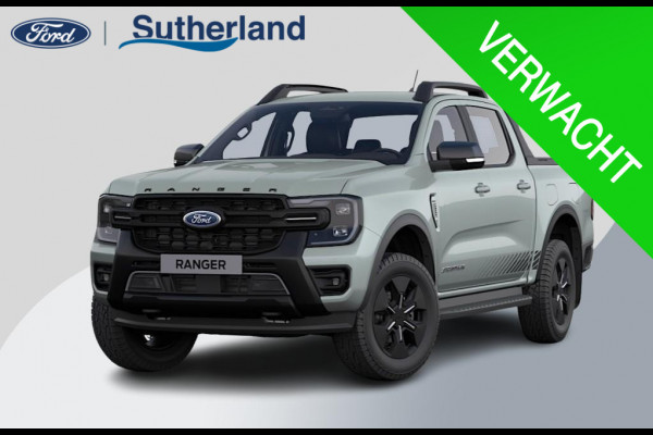 Ford Ranger 2.3 PHEV Stormtrak Double Cab 281pk | 5 persoons! | Technology Pack Plus Trailer | Cargo Area Pack | Power Rollertop | Prijs excl. BTW incl. BPM | laadkabel mode 3 16A