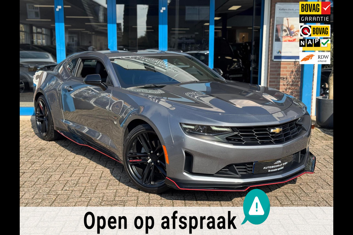 Chevrolet Camaro 2.0 Turbo 2020 Grijs AUT LEDER APK NAP!