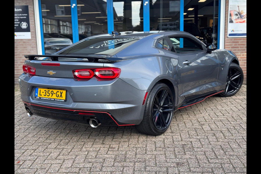 Chevrolet Camaro 2.0 Turbo 2020 Grijs AUT LEDER APK NAP!