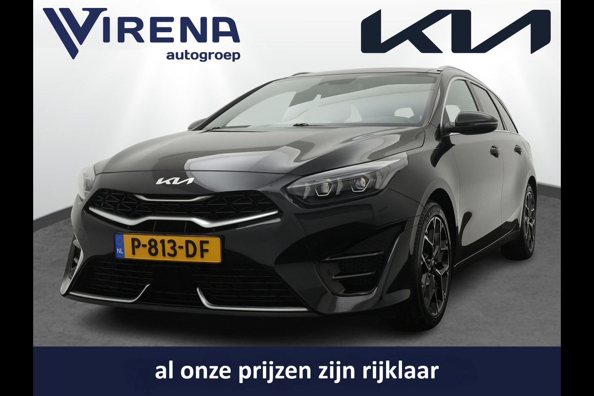 Kia Ceed Sportswagon 1.5 T-GDi GT-Line - Automaat - Panorama dak - Stoel en stuurwiel verwarming - Android Auto/Apple CarPlay - Elektrische achterklep - Fabrieksgarantie tot 02-2029