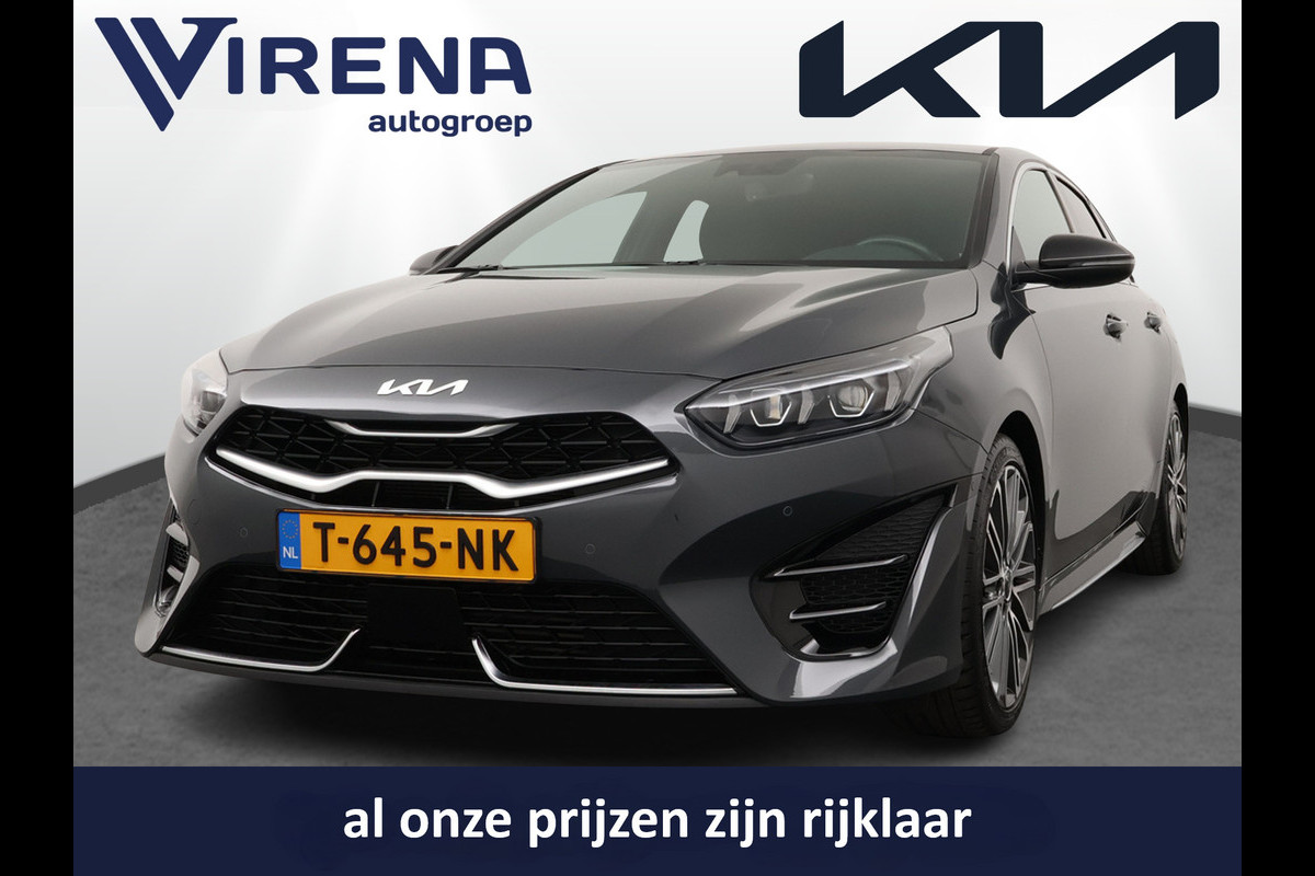 Kia ProCeed 1.5 T-GDi GT-PlusLine - JBL Audio - Apple CarPlay/Android Auto - Stoel en stuurwiel verwarming - Led Koplampen - Adaptieve Cruise Control - Fabrieksgarantie Tot 2030