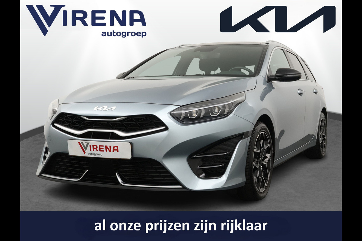 Kia Ceed Sportswagon 1.5 T-GDi GT-Line - Cruise Control - Climate Control - Navigatie - Led - Stoel/Stuur Verwarming - Fabrieksgarantie Tot 2030