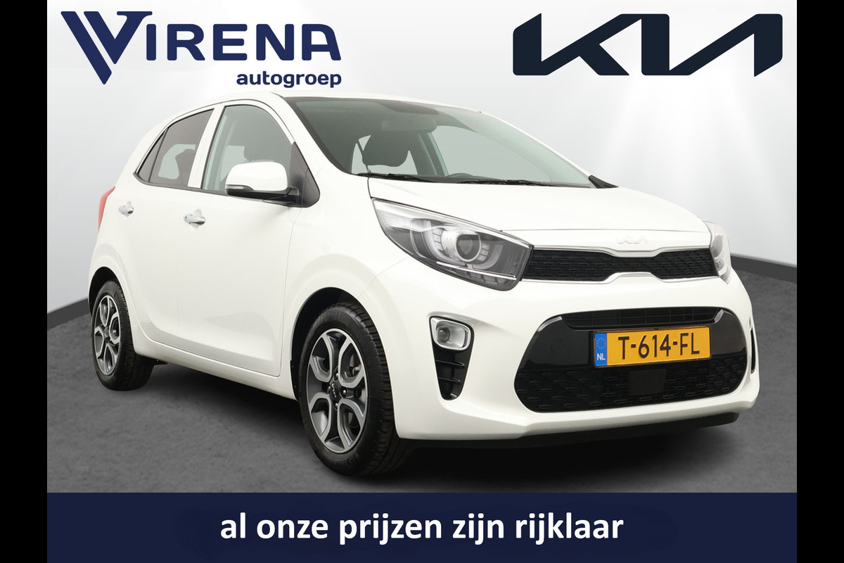 Kia Picanto 1.0 DPi DynamicPlusLine - Navigatie - Climate Control - Apple Carplay-/Android Auto - Achteruitrijcamera - Cruise Control - fabrieksgarantie tot 23-06-2030