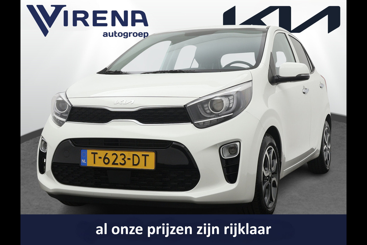 Kia Picanto 1.0 DPi DynamicPlusLine - Navigatie - Climate Control - Apple Carplay-/Android Auto - Achteruitrijcamera - Cruise Control - Fabrieksgarantie tot 06-2030