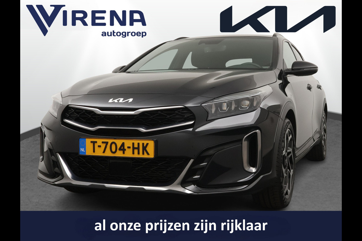 Kia Xceed 1.5 T-GDi GT-Line First Edition - LED Koplampen - Lichtmetalen Velgen 18'' - Adaptief Cruise Control - Climate Control - Stoel/Stuur Verwarming - Fabrieksgarantie Tot 2030