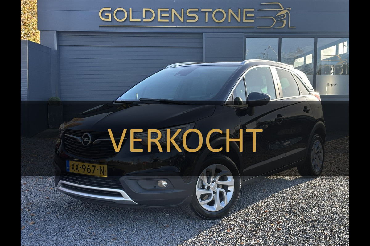 Opel Crossland X 1.2 Turbo Innovation 1e Eigenaar,Navi,Camera,Cruise,Clima,PDC V+A,Lmv,N.A.P,110pk,Dealer Onderhouden,Nieuwe Apk bij Aflevering