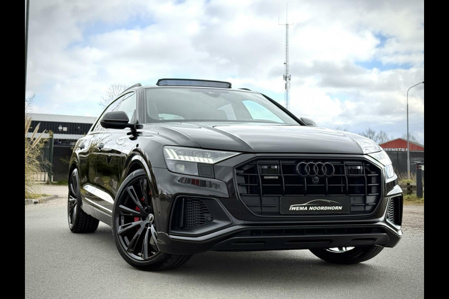 Audi Q8 60 TFSI e quattro S-Line Competition Panoramadak|B&O 3D|Softclose|Carbon|Massage|Stuurverw.|Stoelventilatie|360° Camera|Keyless-