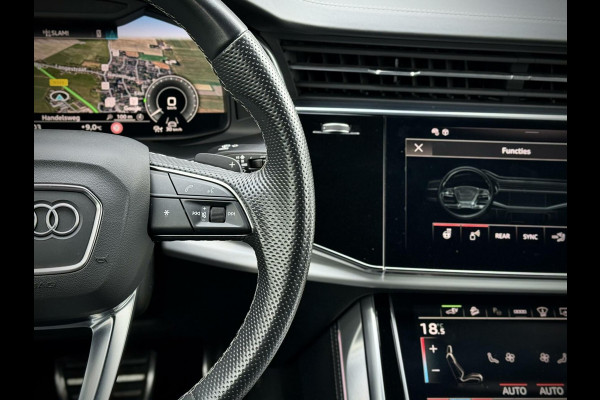 Audi Q8 60 TFSI e quattro S-Line Competition Panoramadak|B&O 3D|Softclose|Carbon|Massage|Stuurverw.|Stoelventilatie|360° Camera|Keyless-