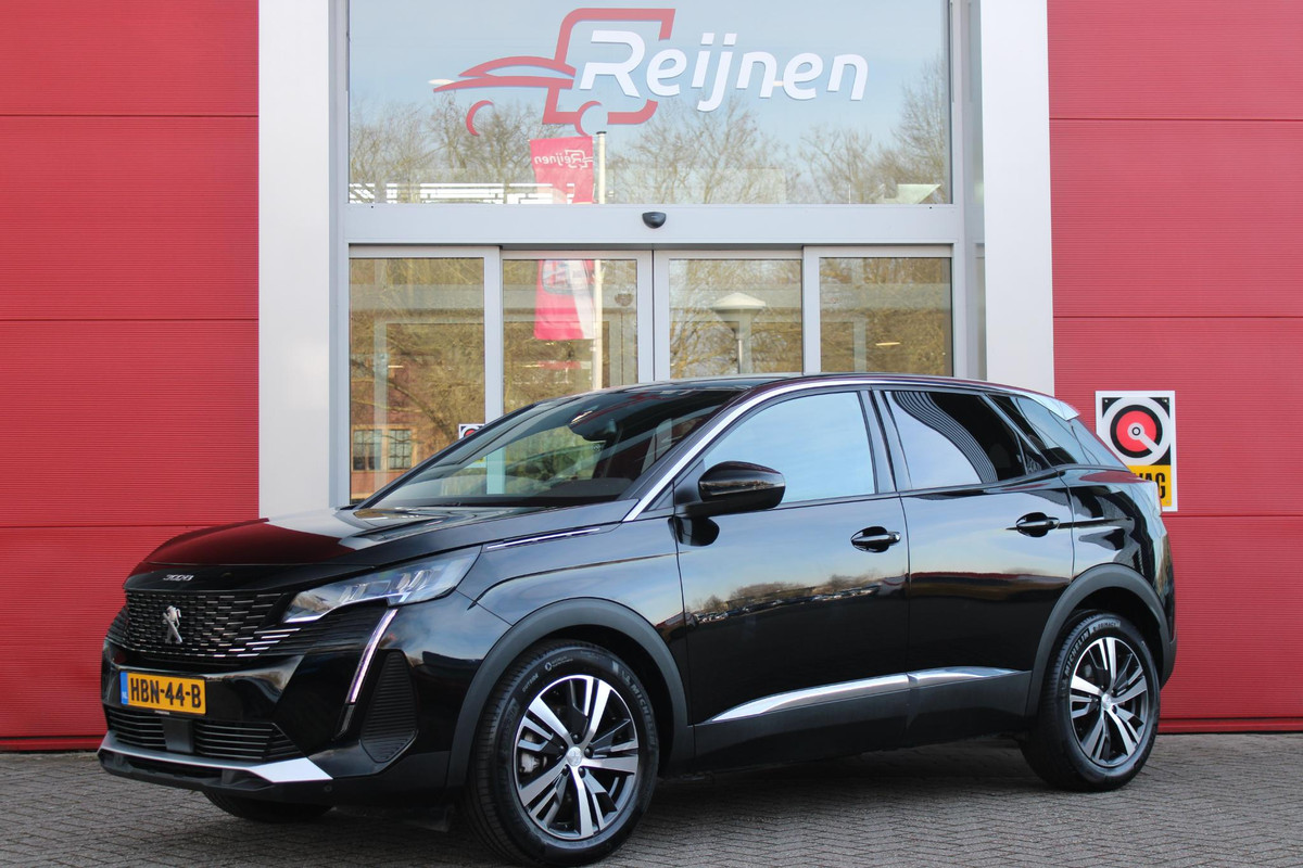 Peugeot 3008 1.2 130PK ALLURE PACK BUSINESS | NAVIGATIE | APPLE CARPLAY/ANDROID AUTO | ACHTERUITRIJ CAMERA | PARKEERSENSOREN VOOR EN ACHTER | CLIMATE CONTROL | LED KOPLAMPEN | CRUISE CONTROL | KEYLESS ENTRY/START | DAB+ RADIO | DODEHOEK DETECTIE |