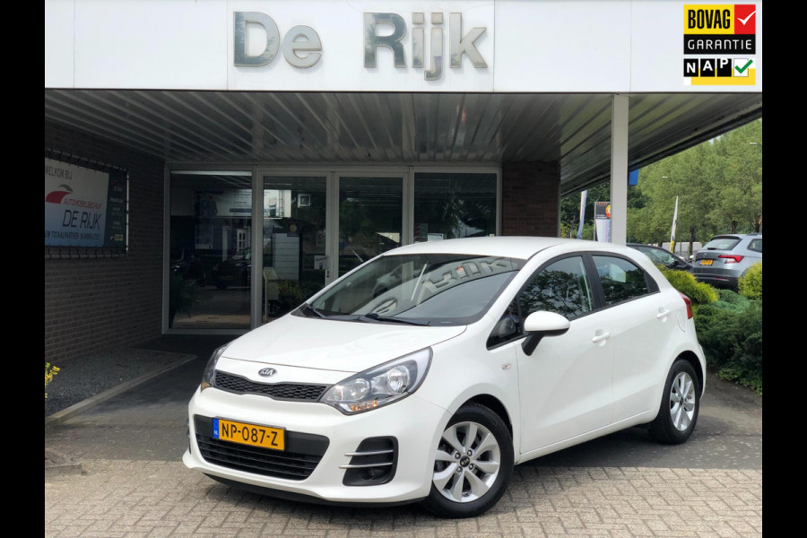 Kia Rio 1.2 CVVT ComfortPlusLine | Navi, Camera, Cruise, Bluetooth, Lichtsensor | Dealeronderhouden | NAP |