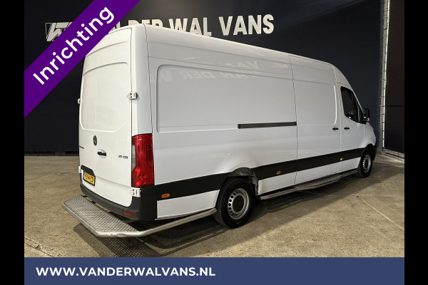 Mercedes-Benz Sprinter 311 CDI Automaat L3H2 *Post NL inrichting* Euro6 Airco | Camera sidebars, 270 graden achterdeuren, schappen, doorloopdeur