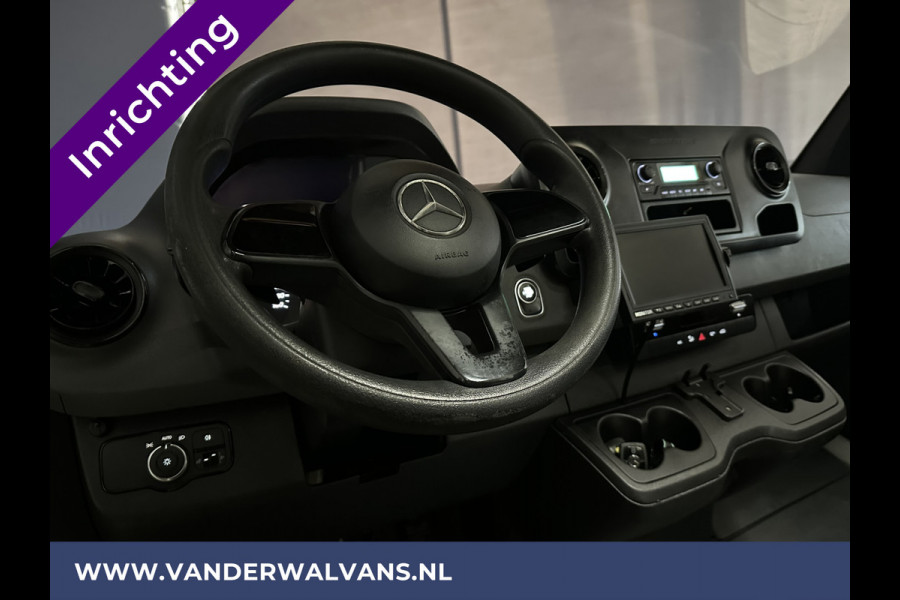 Mercedes-Benz Sprinter 311 CDI Automaat L3H2 *Post NL inrichting* Euro6 Airco | Camera sidebars, 270 graden achterdeuren, schappen, doorloopdeur