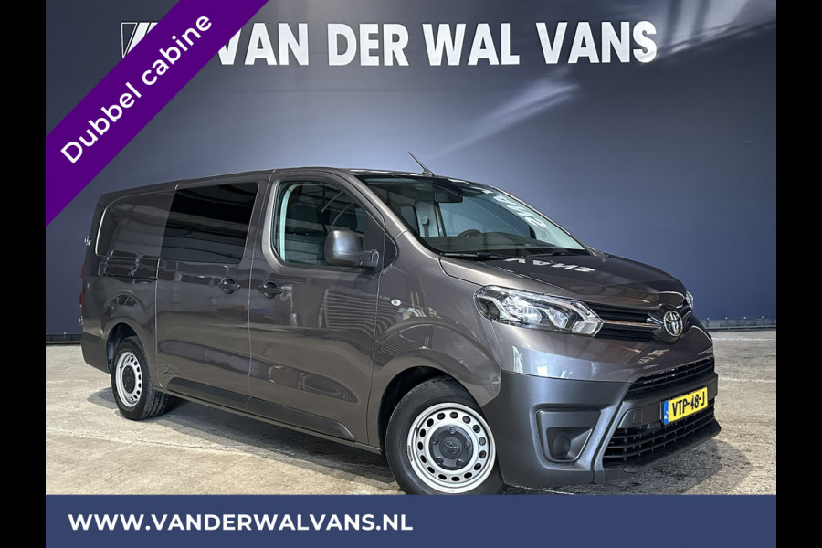 Toyota ProAce 2.0 D-4D 145pk L3H1 Dubbele Cabine Euro6 Airco | 6-Zits | Navigatie | Apple Carplay | Android Auto Cruisecontrol, Parkeersensoren