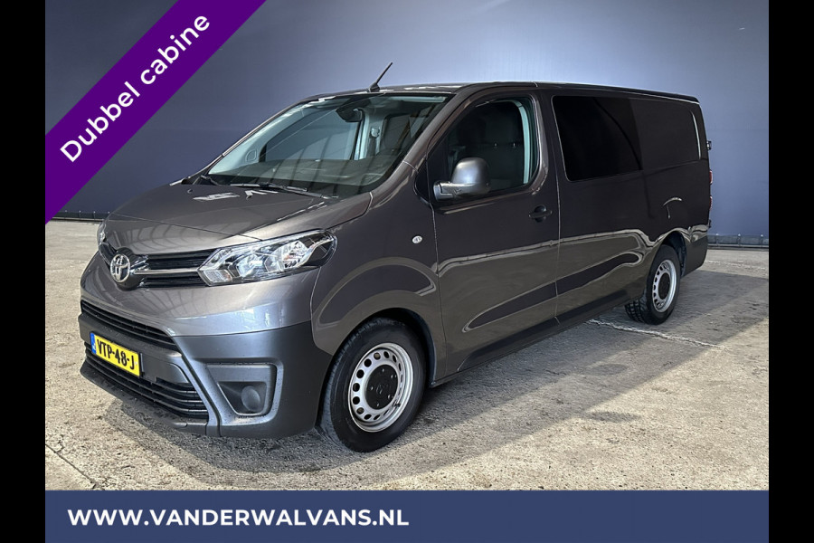 Toyota ProAce 2.0 D-4D 145pk L3H1 Dubbele Cabine Euro6 Airco | 6-Zits | Navigatie | Apple Carplay | Android Auto Cruisecontrol, Parkeersensoren