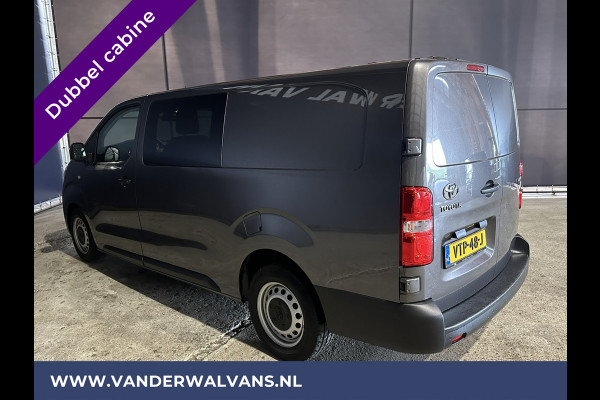 Toyota ProAce 2.0 D-4D 145pk L3H1 Dubbele Cabine Euro6 Airco | 6-Zits | Navigatie | Apple Carplay | Android Auto Cruisecontrol, Parkeersensoren