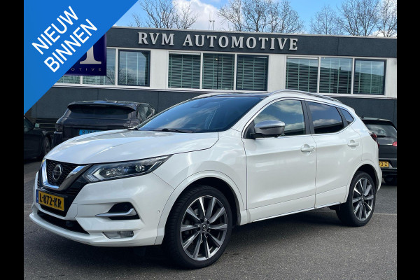 Nissan QASHQAI 1.3 DIG-T Tekna + DYNAMIC PAKKET | 360 CAMERA | PANO | LEDER | RIJKLAAR INCL. 12 MND. BOVAGGARANTIE