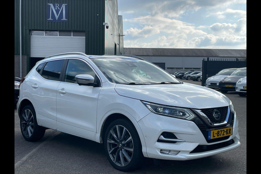 Nissan QASHQAI 1.3 DIG-T Tekna + DYNAMIC PAKKET | 360 CAMERA | PANO | LEDER | RIJKLAAR INCL. 12 MND. BOVAGGARANTIE