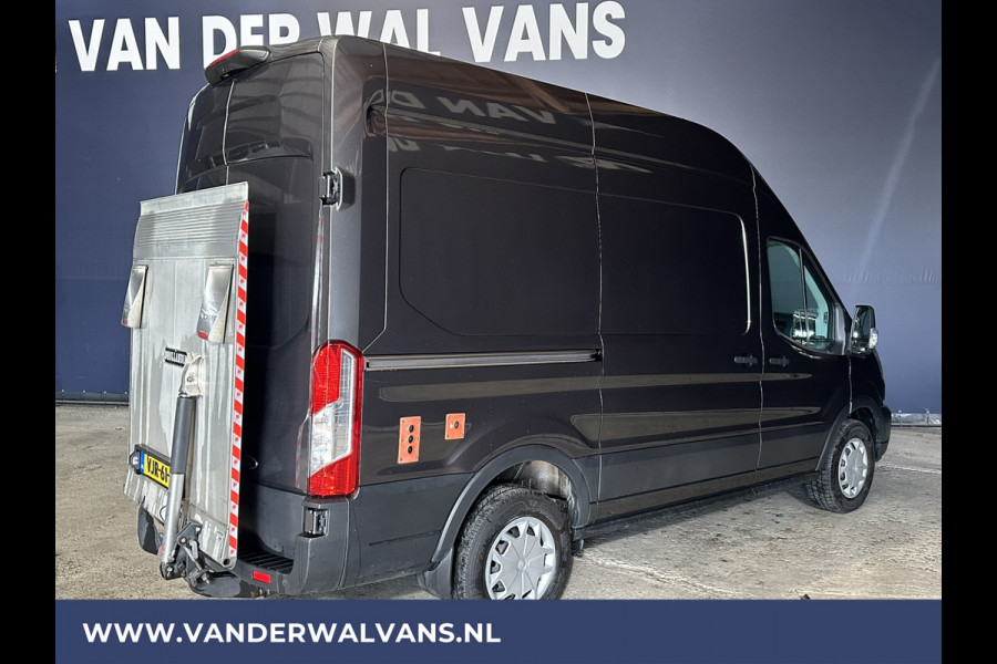 Ford Transit 2.0 TDCI 130pk L2H3 *Laadklep* Euro6 Airco | Camera | Apple Carplay | Android Auto Cruisecontrol, Parkeersensoren, Verwarmde voorruit, Bijrijdersbank, 2800kg trekvermogen