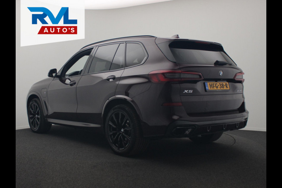 BMW X5 XDrive45e High Executive M/Sportpakket *AMETRIN METALLIC* Pano/dak Sterren/hemel Sport/stoelen Head/up