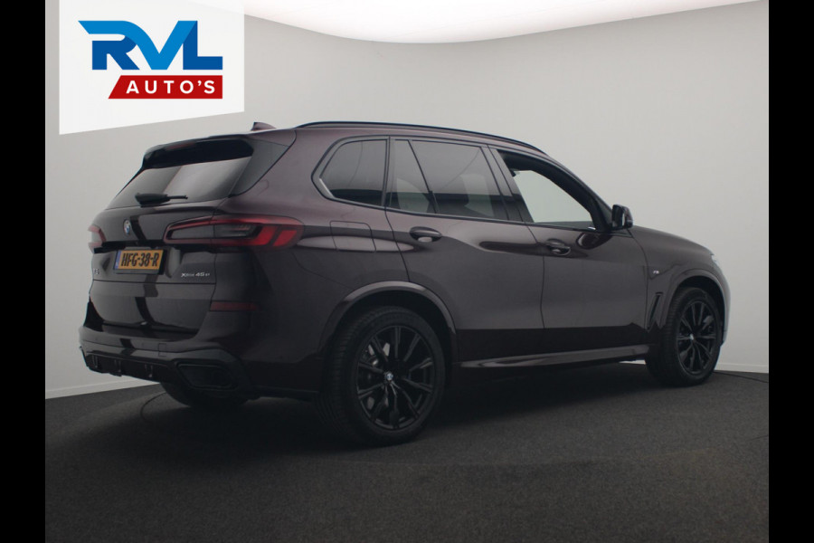 BMW X5 XDrive45e High Executive M/Sportpakket *AMETRIN METALLIC* Pano/dak Sterren/hemel Sport/stoelen Head/up