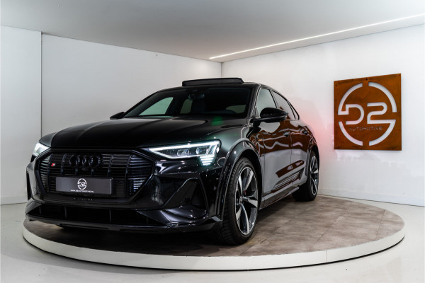 Audi e-tron Sportback S Quattro 95 kWh 504PK | NL AUTO+NAP | B&O | Pano | Sfeer | 360 | Incl. BTW | 12 MND Garantie