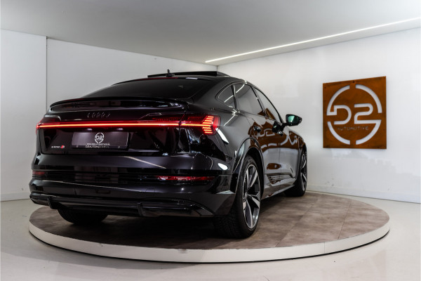 Audi e-tron Sportback S Quattro 95 kWh 504PK | NL AUTO+NAP | B&O | Pano | Sfeer | 360 | Incl. BTW | 12 MND Garantie