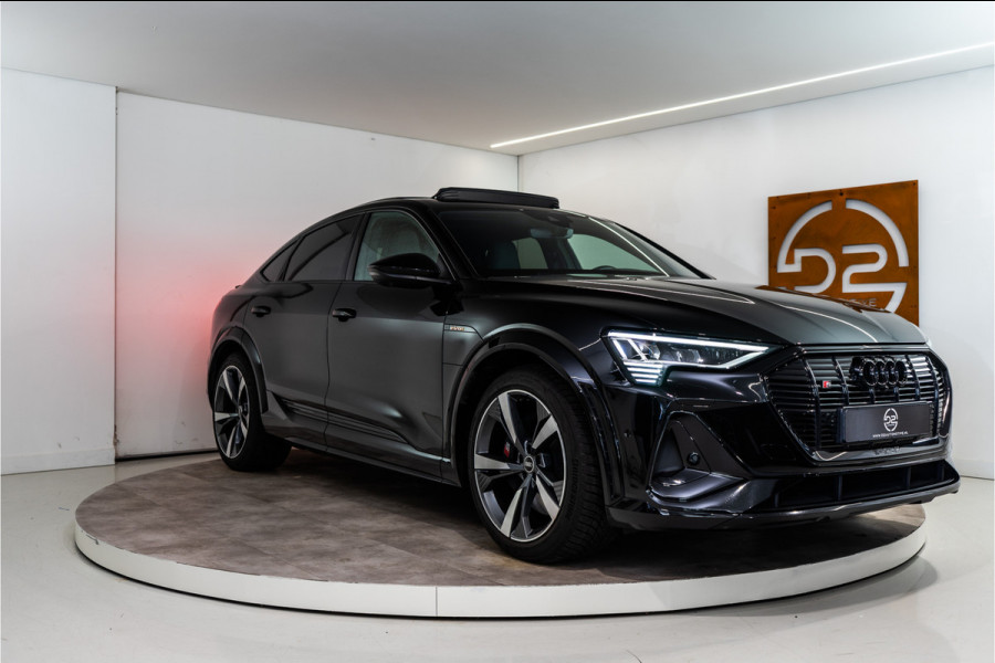 Audi e-tron Sportback S Quattro 95 kWh 504PK | NL AUTO+NAP | B&O | Pano | Sfeer | 360 | Incl. BTW | 12 MND Garantie