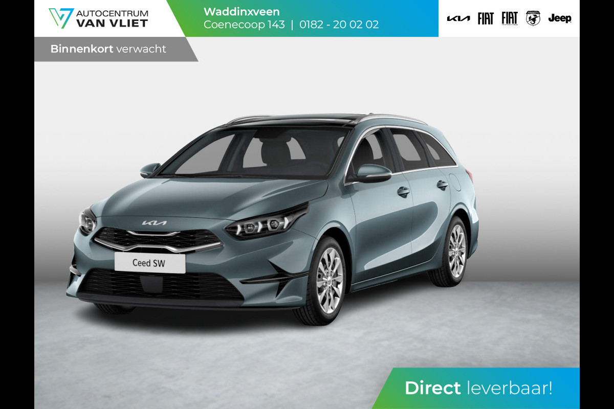 Kia Ceed Sportswagon 1.0 T-GDi MHEV Design Edition | Levering Maart | Automaat | Camera | Apple Carplay | Adapt. Cruise | Stoel&Stuur Verwarming | Navi | Keyless