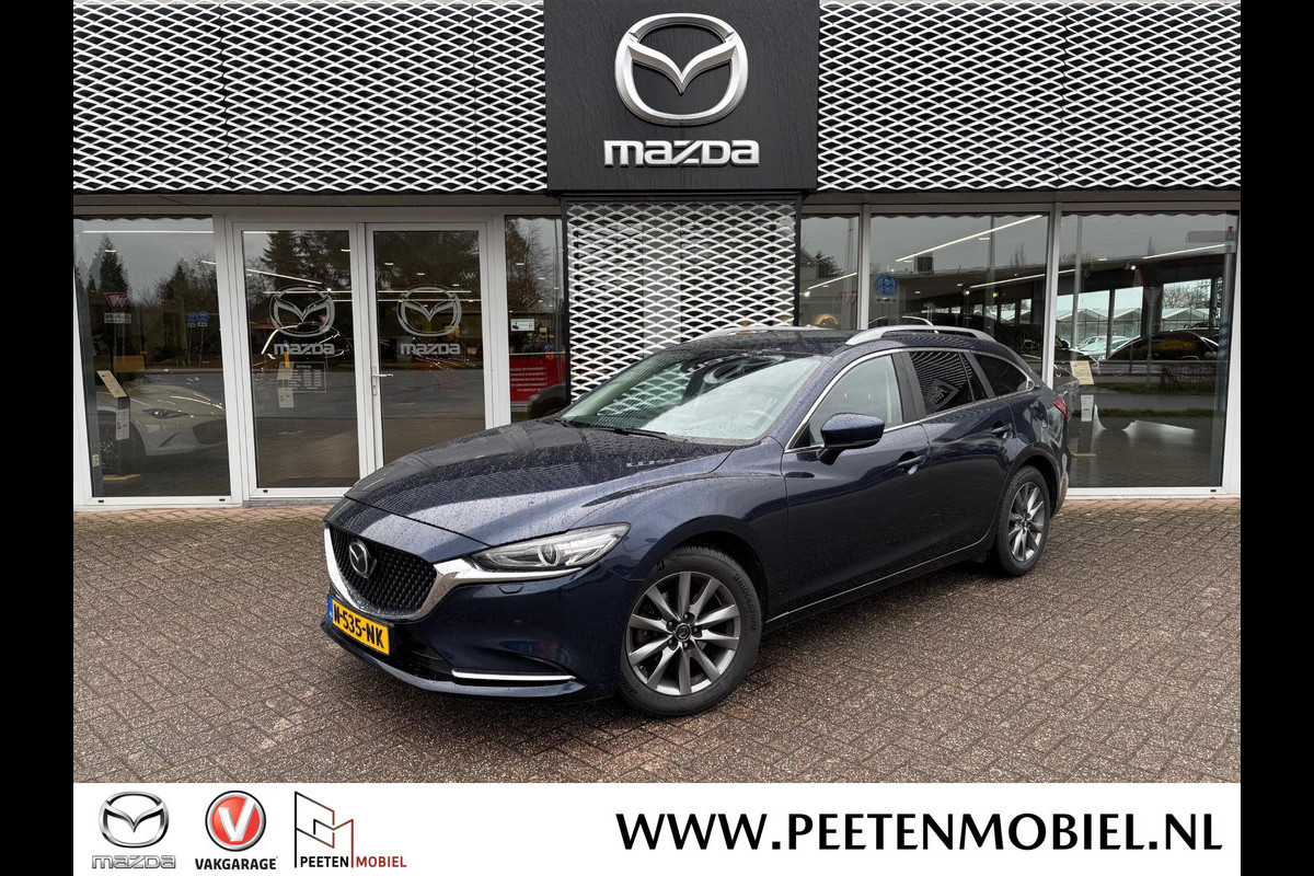 Mazda 6 Sportbreak 2.0 SkyActiv-G 165 Business AUTOMAAT | TREKHAAK | 100% ONDERHOUDEN |