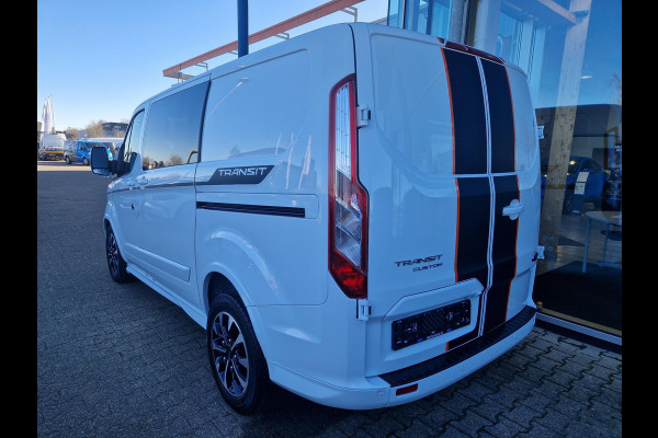 Ford Transit Custom 310 2.0 TDCi EcoBlue 310 L1 Sport Dubbele Cabine | 170pk Automaat | DC | Achteruitrijcamera | 2 schuifdeuren | Stoelverwarming | Zeer netjes!