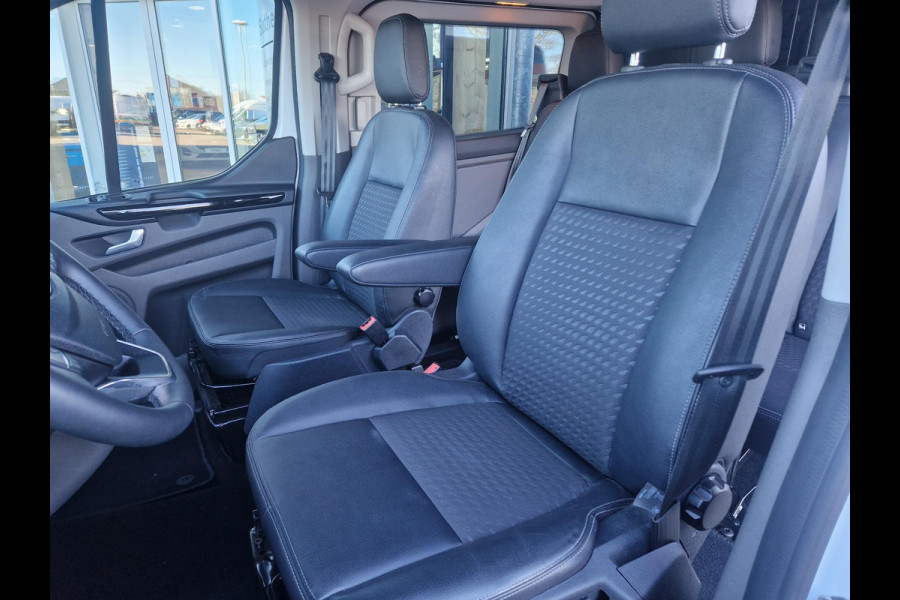 Ford Transit Custom 310 2.0 TDCi EcoBlue 310 L1 Sport Dubbele Cabine | 170pk Automaat | DC | Achteruitrijcamera | 2 schuifdeuren | Stoelverwarming | Zeer netjes!