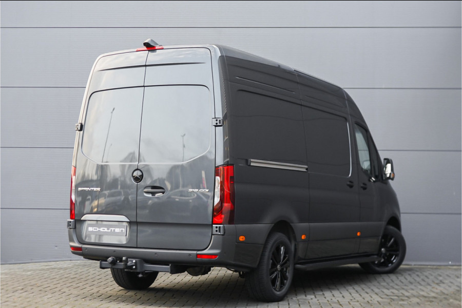 Mercedes-Benz Sprinter 319 1.9 CDI L2H2 RWD BPM Vrij Black Pack Panamericana Distronic 360°  Navi Trekhaak