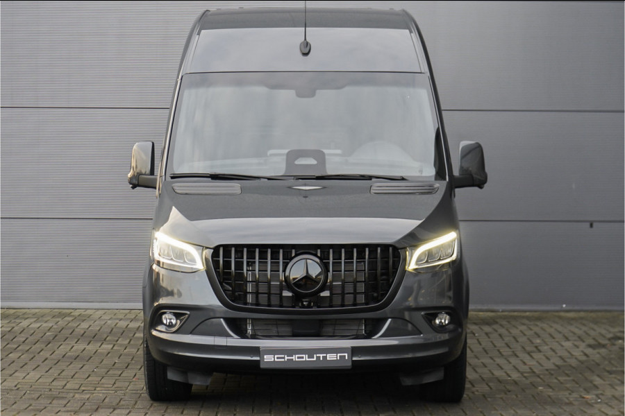 Mercedes-Benz Sprinter 319 1.9 CDI L2H2 RWD BPM Vrij Black Pack Panamericana Distronic 360°  Navi Trekhaak