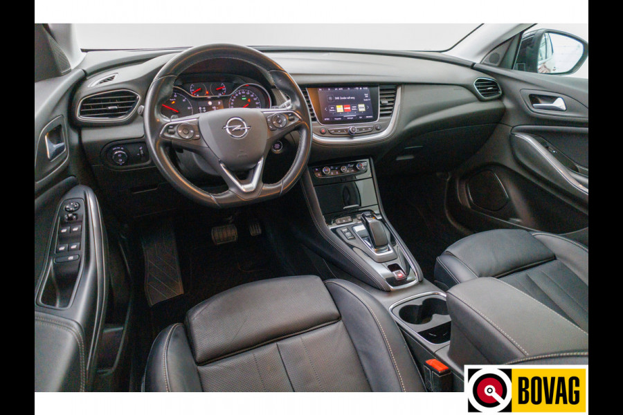 Opel Grandland X 1.6 Turbo Hybrid Ultimate 229 PK | Leer | Stoelverwarming en koeling | Electrische achterklep 19 Inch, Camera voor+achter, Keyless, Navigatie, Carplay
