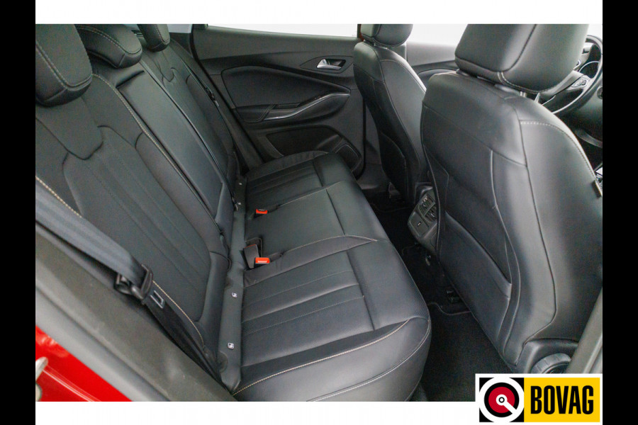 Opel Grandland X 1.6 Turbo Hybrid Ultimate 229 PK | Leer | Stoelverwarming en koeling | Electrische achterklep 19 Inch, Camera voor+achter, Keyless, Navigatie, Carplay