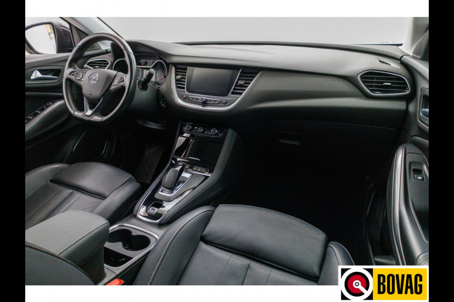 Opel Grandland X 1.6 Turbo Hybrid Ultimate 229 PK | Leer | Stoelverwarming en koeling | Electrische achterklep 19 Inch, Camera voor+achter, Keyless, Navigatie, Carplay