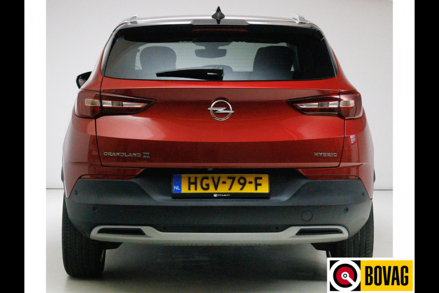 Opel Grandland X 1.6 Turbo Hybrid Ultimate 229 PK | Leer | Stoelverwarming en koeling | Electrische achterklep 19 Inch, Camera voor+achter, Keyless, Navigatie, Carplay