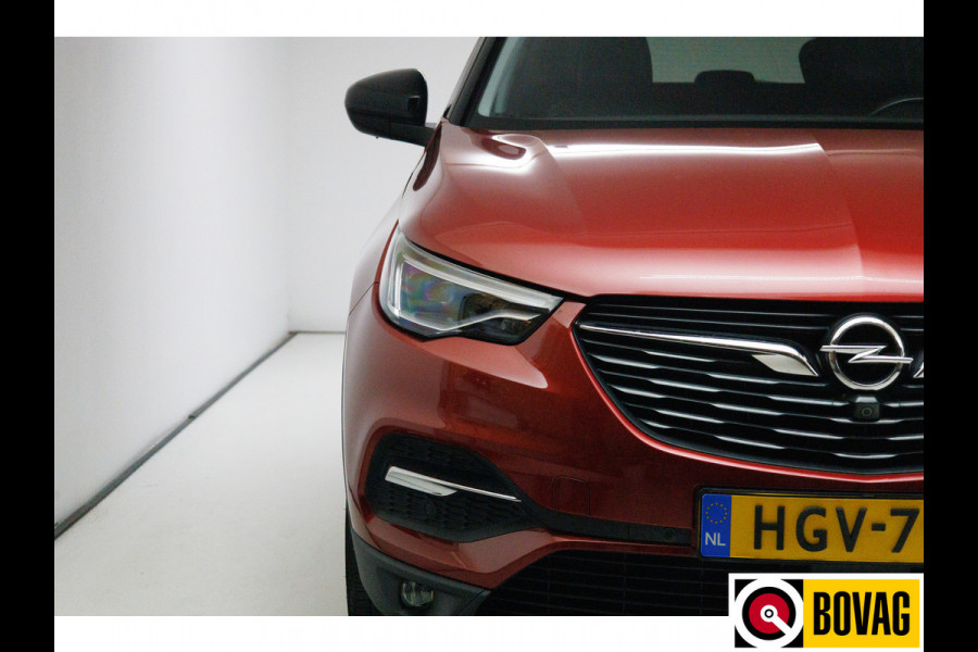 Opel Grandland X 1.6 Turbo Hybrid Ultimate 229 PK | Leer | Stoelverwarming en koeling | Electrische achterklep 19 Inch, Camera voor+achter, Keyless, Navigatie, Carplay