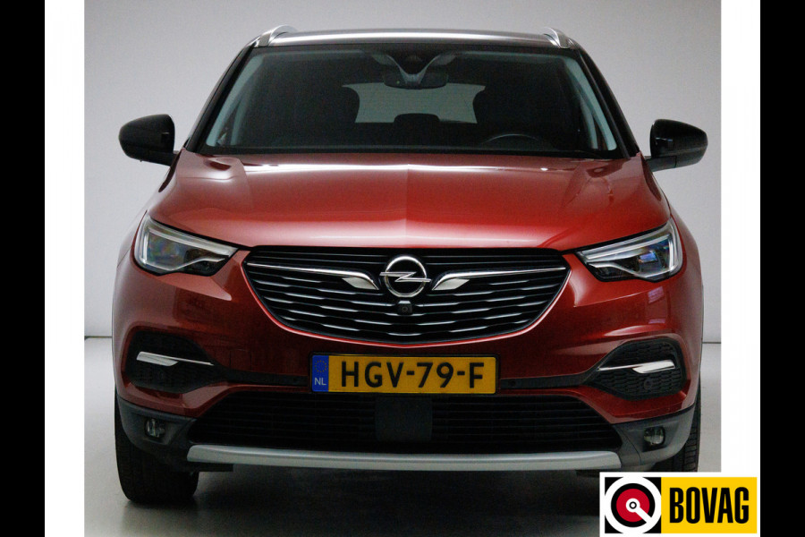 Opel Grandland X 1.6 Turbo Hybrid Ultimate 229 PK | Leer | Stoelverwarming en koeling | Electrische achterklep 19 Inch, Camera voor+achter, Keyless, Navigatie, Carplay