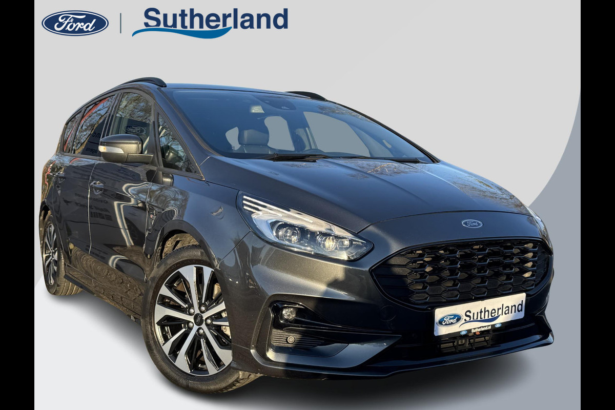 Ford S-Max 2.5 FHEV ST-Line 190pk | Full LED | Adaptieve Cruise | Vol leder | Trekhaak afneembaar