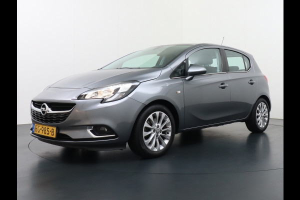 Opel Corsa 5Drs 1.0Turbo 90PK Innovation Ecc Stoel+Stuurverwarming Apple Carplay Android Auto Regen-Lichtsensor Pdc Led DimmendeB.Spiegel Lmv 16" Winterpakket 1+2 Bluetooth Voorruit verwarmbaar 100% Dealeronderhouden! Zeer Compleet!