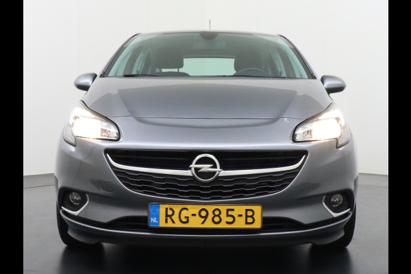 Opel Corsa 5Drs 1.0Turbo 90PK Innovation Ecc Stoel+Stuurverwarming Apple Carplay Android Auto Regen-Lichtsensor Pdc Led DimmendeB.Spiegel Lmv 16" Winterpakket 1+2 Bluetooth Voorruit verwarmbaar 100% Dealeronderhouden! Zeer Compleet!