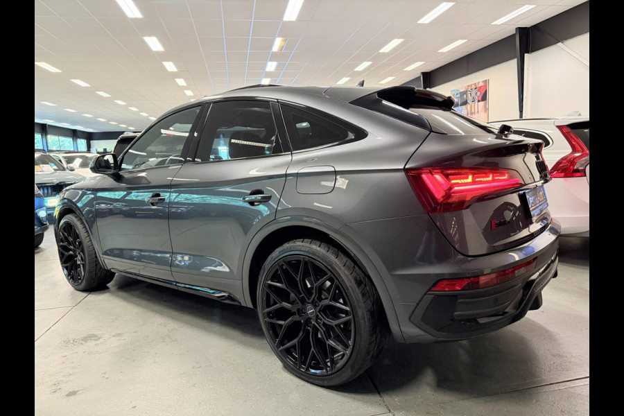 Audi Q5 Sportback 55 TFSI e SQ5 22'' 367PK BLACK-LINE S-EDITION PANO/B&O/V-COCKPIT/DAB/SFEERVERLICHTING///