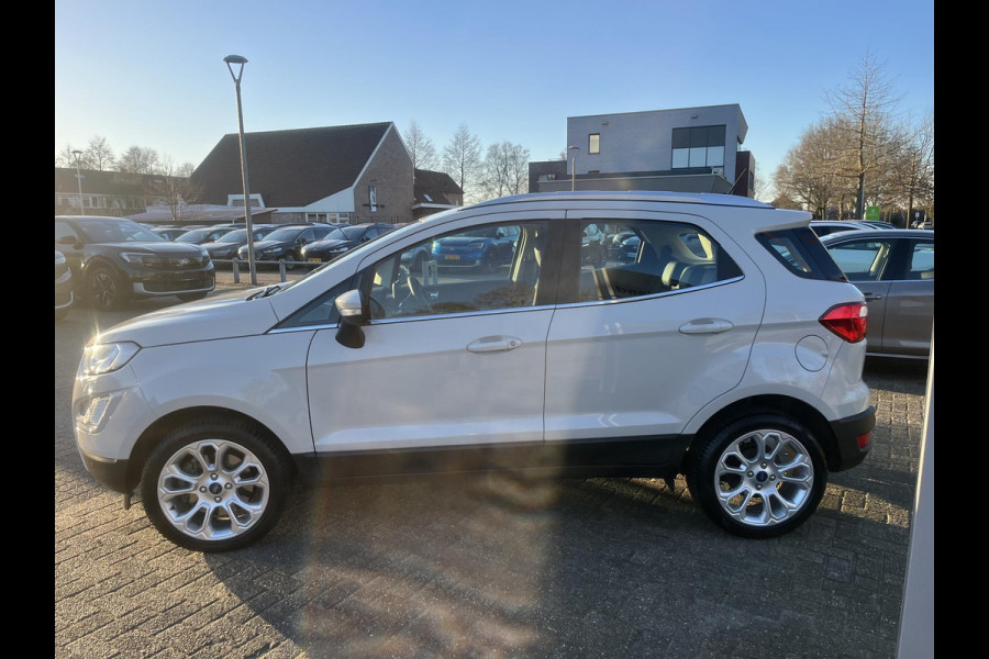 Ford EcoSport 1.0 EcoBoost Titanium 125pk | Achteruitrijcamera | Cruise Control | Stoel-, Stuur- & Voorruitverwarming | Climate Control | B&O Audio |