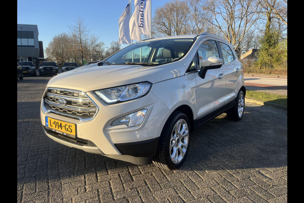 Ford EcoSport 1.0 EcoBoost Titanium 125pk | Achteruitrijcamera | Cruise Control | Stoel-, Stuur- & Voorruitverwarming | Climate Control | B&O Audio |